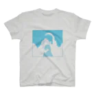 m_matsurikaのice blue sky Regular Fit T-Shirt