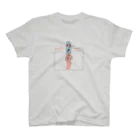 outciderのmelt summer (透明) Regular Fit T-Shirt