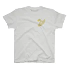 蛇口〆太のお店の手白鳥 スタンダードTシャツ