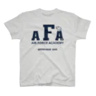 Big-T.jpのAIR FORCEアカデミーTシャツ ネイビープリント スタンダードTシャツ