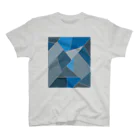 ○○ marumaruの十人十色いろんなカタチ (ブルー) Regular Fit T-Shirt