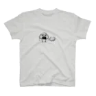 井蛙ことりのおにぎりちゃんとたくあんちゃん Regular Fit T-Shirt