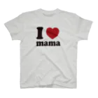 キッズモード某のI love mama Regular Fit T-Shirt