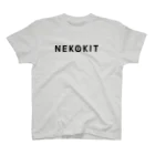 無限ネコ製造計画のNEKOKITロゴT スタンダードTシャツ