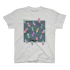 BUNBUN +の虹色の羽根 Regular Fit T-Shirt