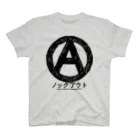 KNOCKOUTJROCKのノックアウト Anarchy mark スタンダードTシャツ