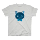 いっぷく堂のねこちゃん（インディゴ） Regular Fit T-Shirt