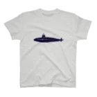 NIKORASU GOのマリンデザイン「潜水艦」 スタンダードTシャツ