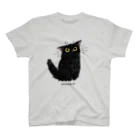 たたメーピーのBlack cat たたメーピー Regular Fit T-Shirt