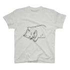 ねこ・ねこの寝コ スタンダードTシャツ