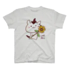 うまあるSHOPの「うまある」でごじゃる！（ロゴあり） Regular Fit T-Shirt