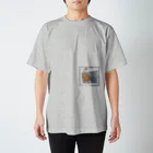 白湯のお湯割りの穴党のねこ Regular Fit T-Shirt