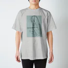 obosa_DENS/SABEAR_shop ＠SUZURIのrough drawing girl-1_ウェア Regular Fit T-Shirt