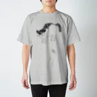 nekosanの猫とカマキリ Regular Fit T-Shirt