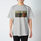 jun-hoshiの海を見守る灯台 Regular Fit T-Shirt