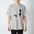 chikichickleの犬の散歩 Regular Fit T-Shirt