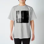 【松】黒金アートこぎん和紙和柄の96002 スタンダードTシャツ