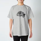 カメの歩みのギリシャリクガメ(デッサン) Regular Fit T-Shirt