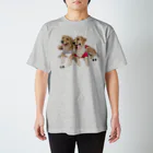 アトリエFarsley（ファーズリー）★ゴールデンレトリバーの太陽＆笑愛ちゃん専用2（明るい） Regular Fit T-Shirt
