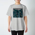 四代目久万七の迷路でクジラ③ スタンダードTシャツ