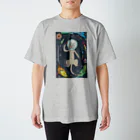 mimiのにゃいの宇宙散歩 Regular Fit T-Shirt