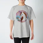 unicorn2018の花が咲いたのが嬉しくて。 Regular Fit T-Shirt