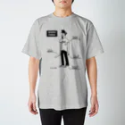 すとろべりーガムFactoryの聖徳太子 ショップの専属モデル スタンダードTシャツ