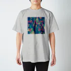 ラシマ工房の 群 衆 -密-  Regular Fit T-Shirt