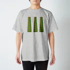 MITSUGI yosukeの木木木グリーン スタンダードTシャツ