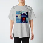 瀬戸内海の漁師まさとのかまどTシャツ スタンダードTシャツ