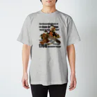 松や SUZURI店の座敷八景 琴路の落雁 Regular Fit T-Shirt