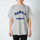 papapamaのモモジ　MOMOJ大学　カレッジ スタンダードTシャツ