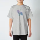 AtelierBoopの花-sun2 キャバリア スタンダードTシャツ