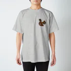 ねずりすSHOPの心にリスを Regular Fit T-Shirt