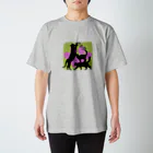 insparation｡   --- ｲﾝｽﾋﾟﾚｰｼｮﾝ｡の黒猫タワー(肉球) Regular Fit T-Shirt
