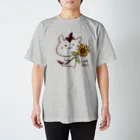 うまあるSHOPの「うまある」でごじゃる！（ロゴあり） Regular Fit T-Shirt