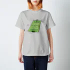 i_croissantのFOOTBALL FIELD スタンダードTシャツ