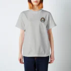 shop『harihari』(ハリハリ)のshop『harihari』オリジナルロゴ入りTシャツ(ハリネズミ) Regular Fit T-Shirt