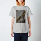 Tink_handmadeのTinkテクスチャーアート大理石 Regular Fit T-Shirt