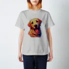 kok&foreverのI ♥ MY DOG Regular Fit T-Shirt