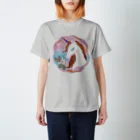 unicorn2018の花が咲いたのが嬉しくて。 Regular Fit T-Shirt