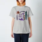 水島ひねのSea Creatures Regular Fit T-Shirt