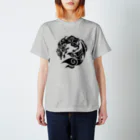 トライバル工房GanzNoteの円仙狐 Regular Fit T-Shirt