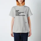 Ghib OjisanのGive Me Any Food Tシャツ スタンダードTシャツ