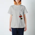 マエソワヒロユキ SHOPのAnalog-Flower スタンダードTシャツ