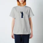 山の門のおはなまつり（紺） Regular Fit T-Shirt