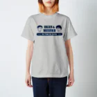 モーモーポルレノンの『NEW!!オカンのTシャツ』アッシュネイビー Regular Fit T-Shirt