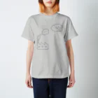 理系のらくがきの雲のでき方？？ Regular Fit T-Shirt