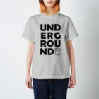 StudioチャカののUNDERGROUND スタンダードTシャツ