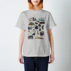 KEITA MIZUTANIのaround the world  スタンダードTシャツ